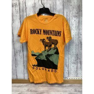 Goth y2k indie normcore gorpcore fisherman Rocky Mountains Colorado Shirt XS